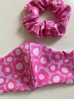 Pink Daisy Mask Set