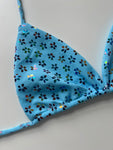 (23) - Size 10 - Flower Power Bikini Top