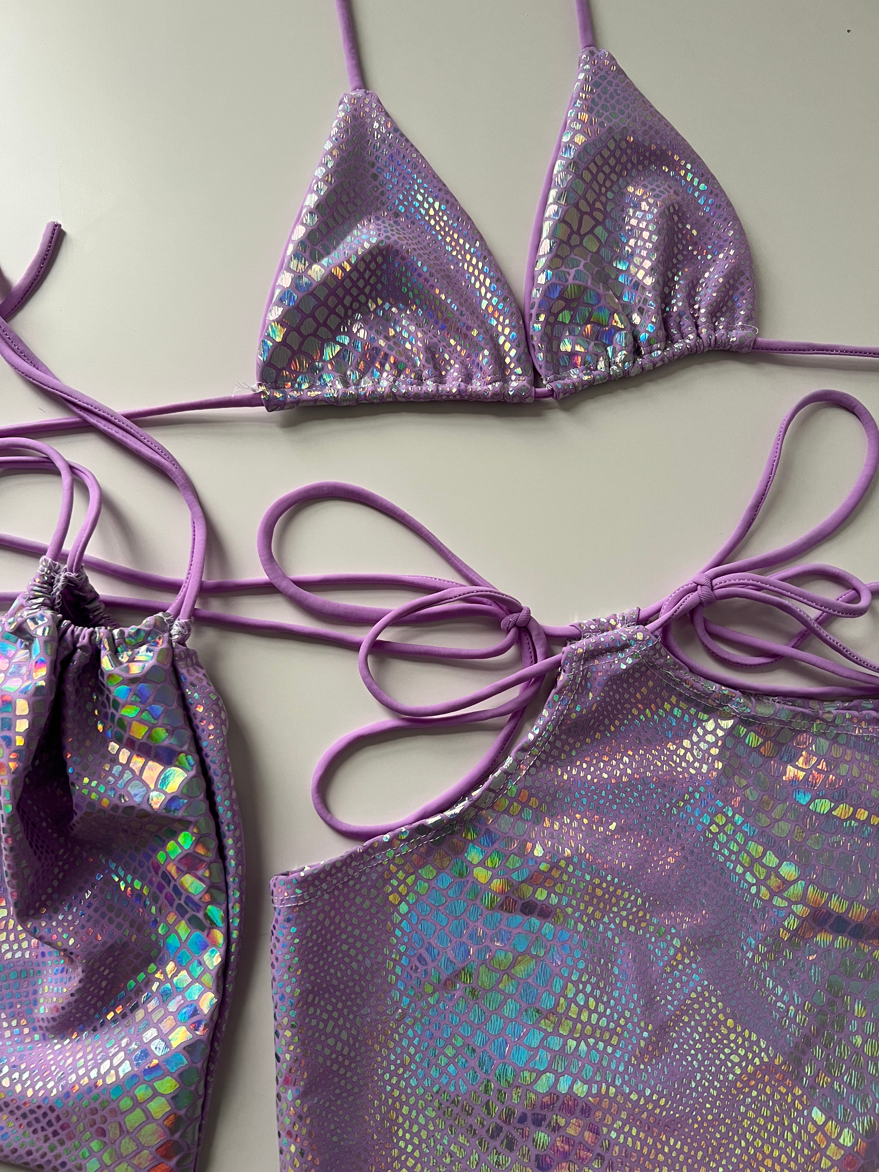 (86) - Size 8 - Lilac Snake Set