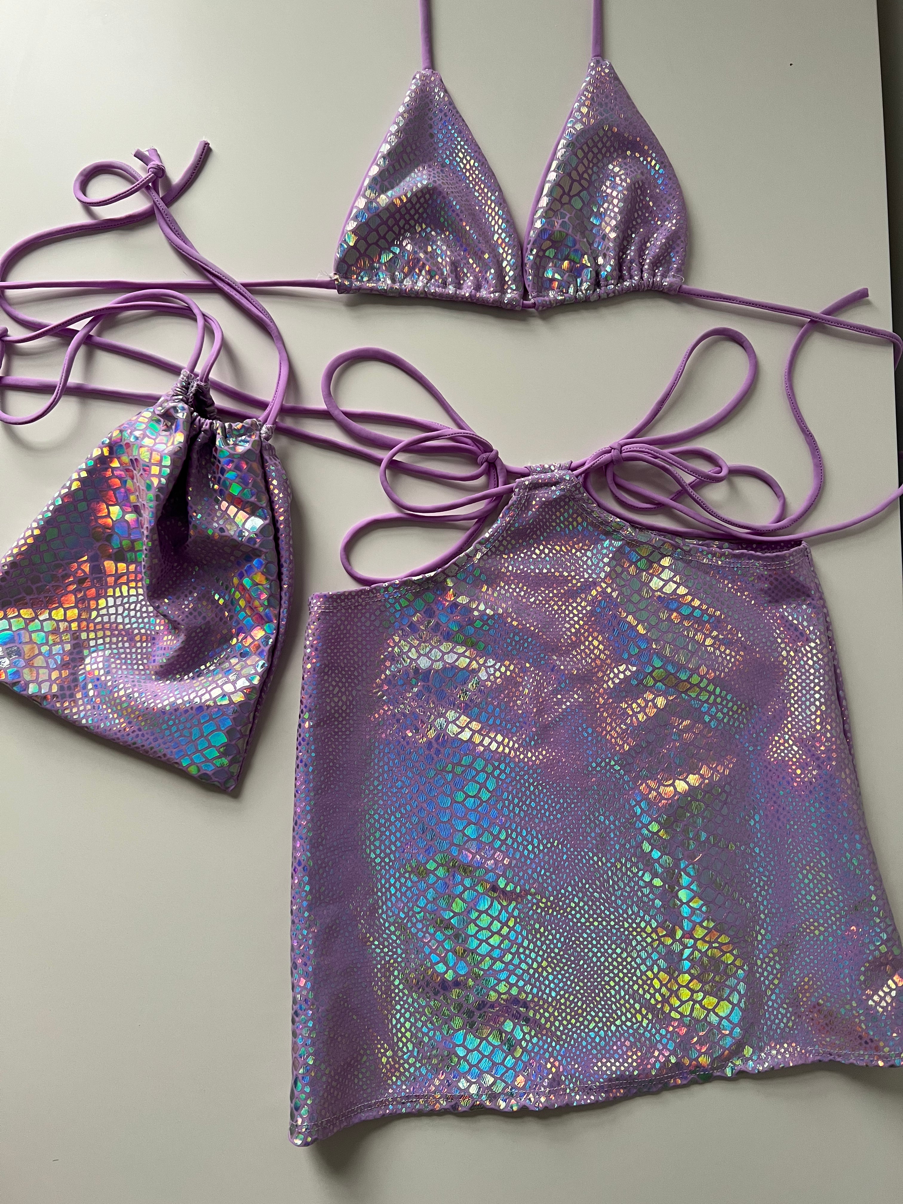 (86) - Size 8 - Lilac Snake Set